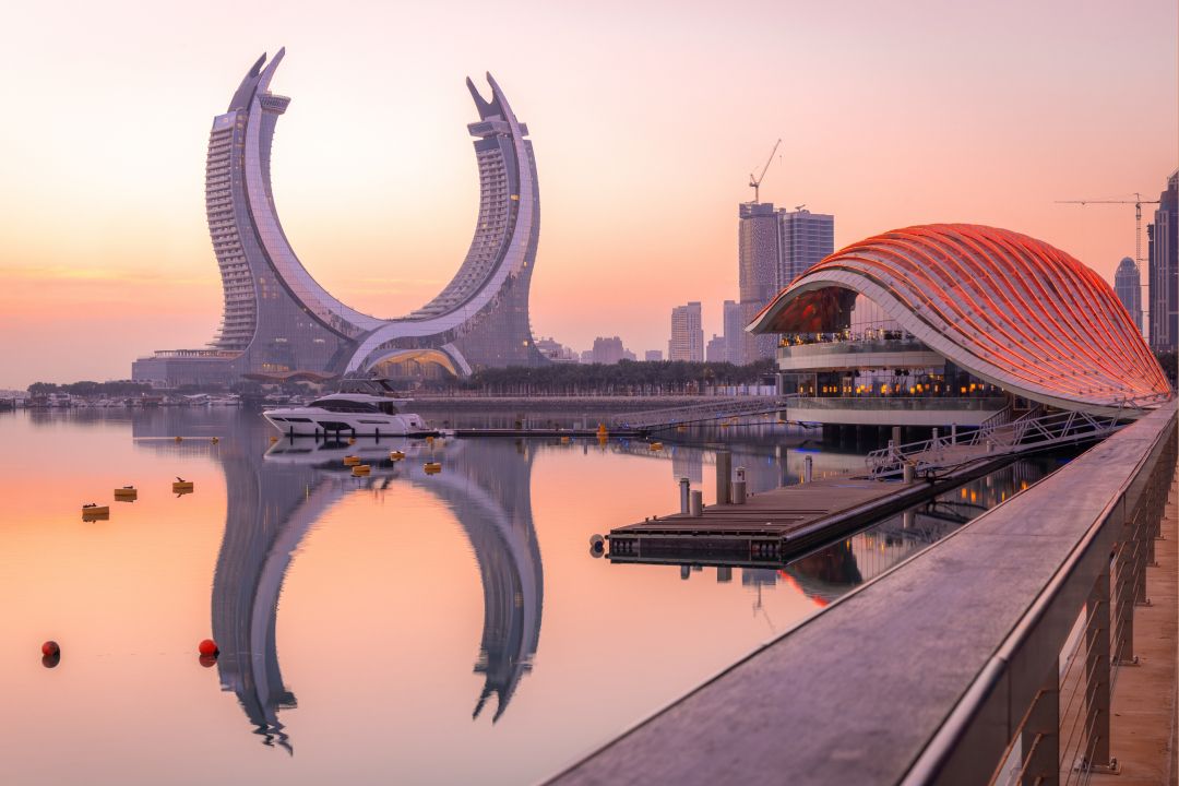 Katara Towers - Instagram-friendly places in Qatar