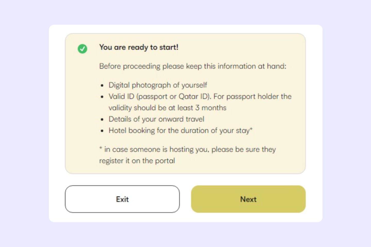 how to get visa for Qatar